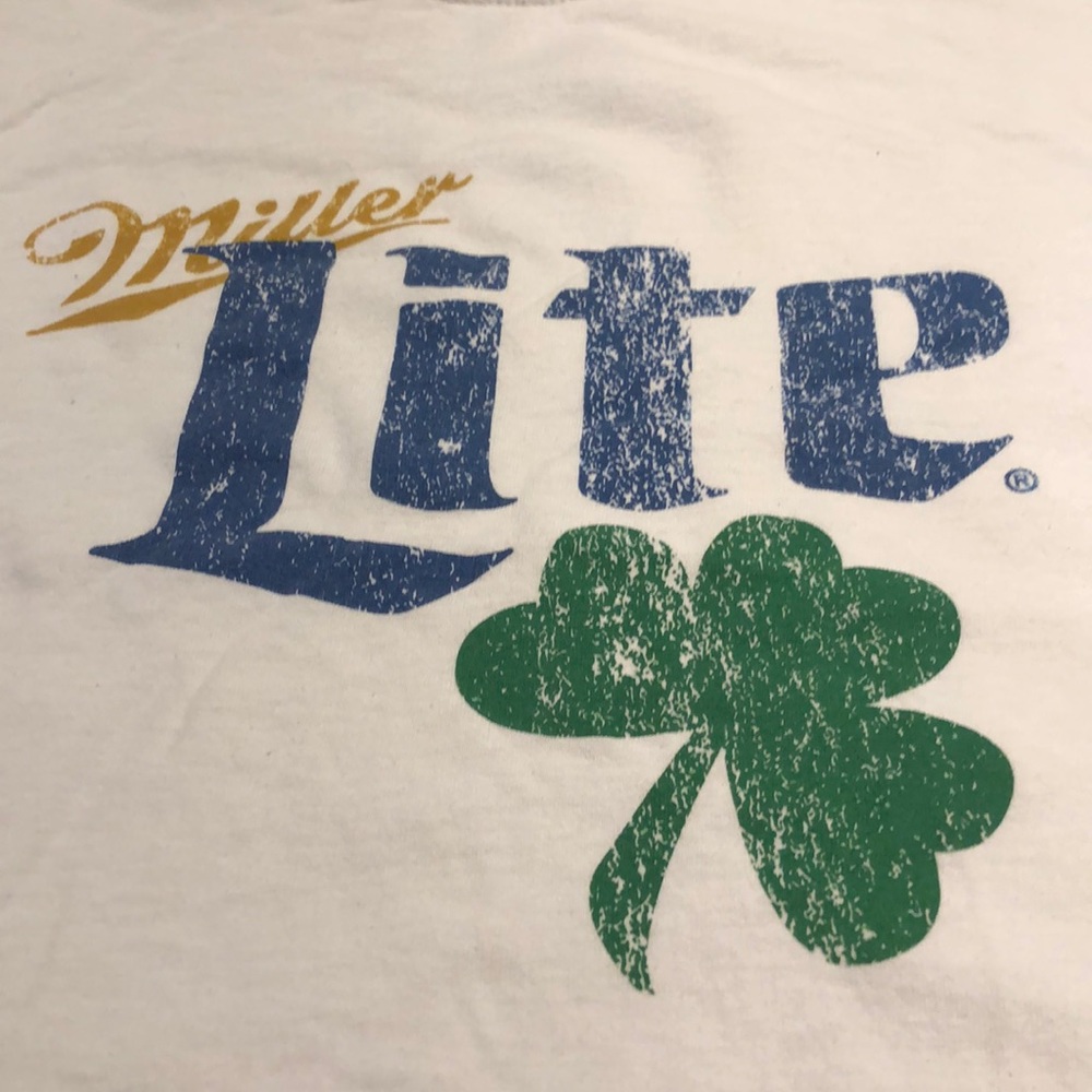 COPY - 🍀🍀🍀NEW MILLER LITE IRISH TEE